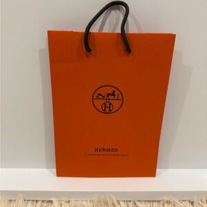 Hermes Shopping / Gift Bag, Size Small